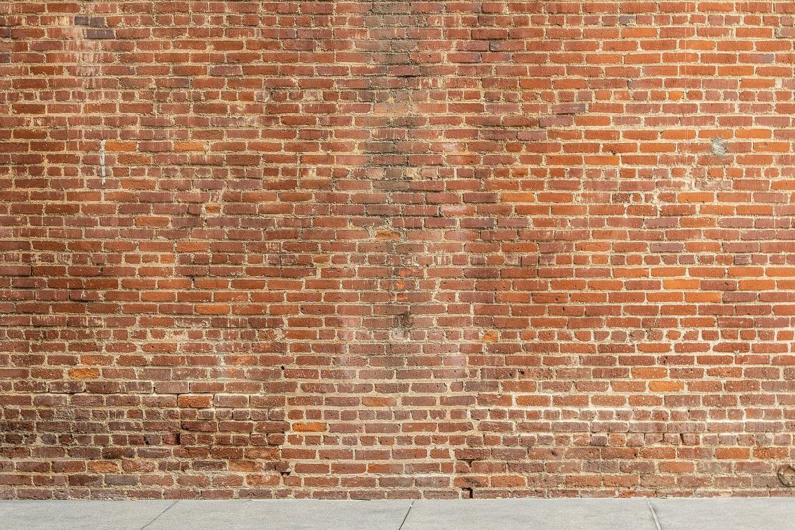 brown brick wall