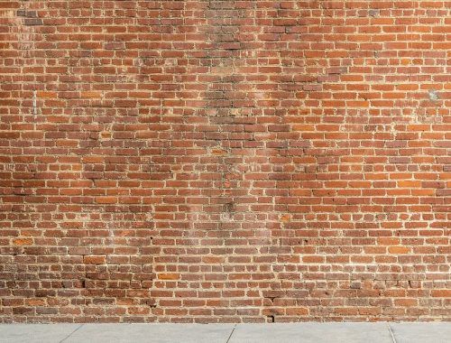 brown brick wall