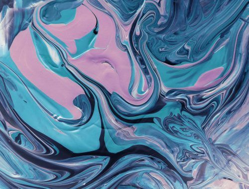 photo of abstract painting
