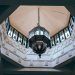 oriental chandelier in spacious modern palace